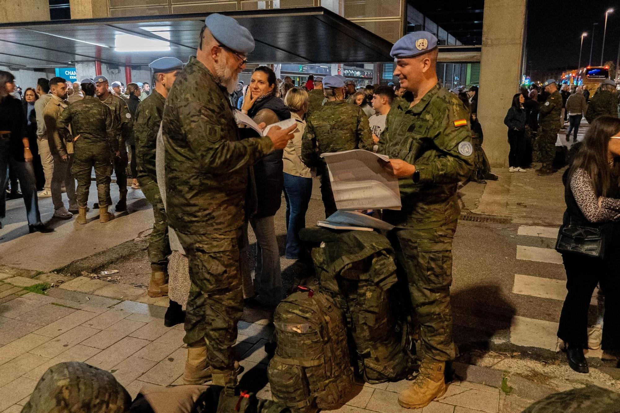 Parte hacia Líbano el segundo relevo de la Brigada X