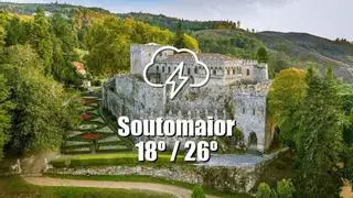 El tiempo en Soutomaior: previsión meteorológica para hoy, domingo 6 de septiembre