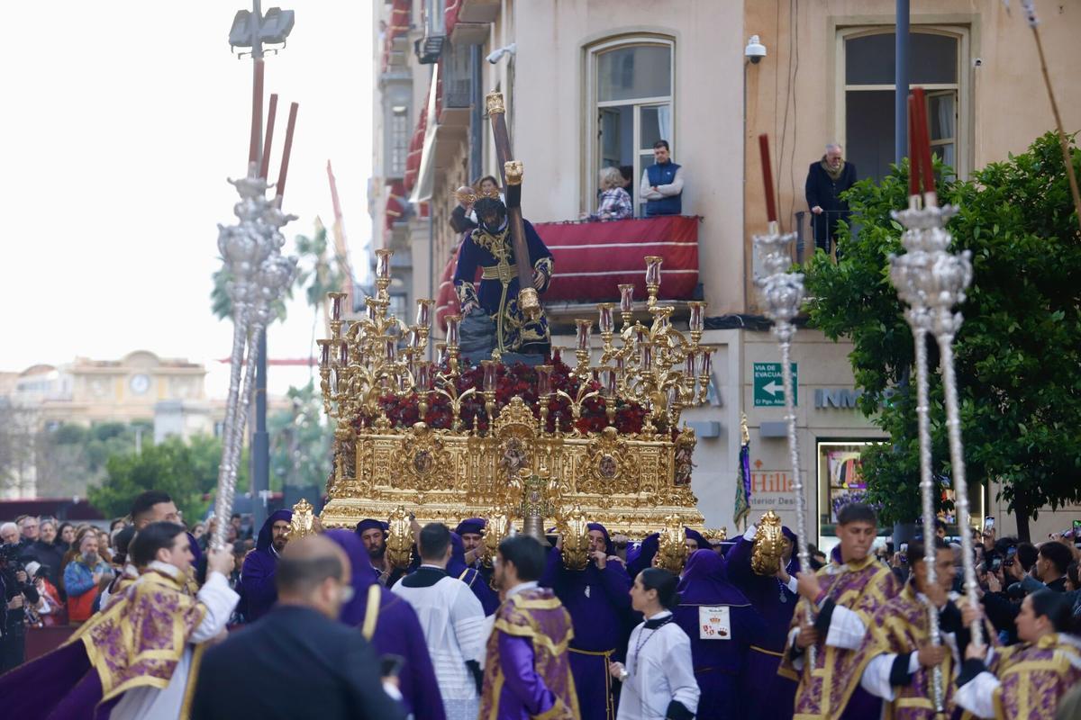 El Nazareno de los Pasos en el Monte Calvario en el Martes Santo de 2025.