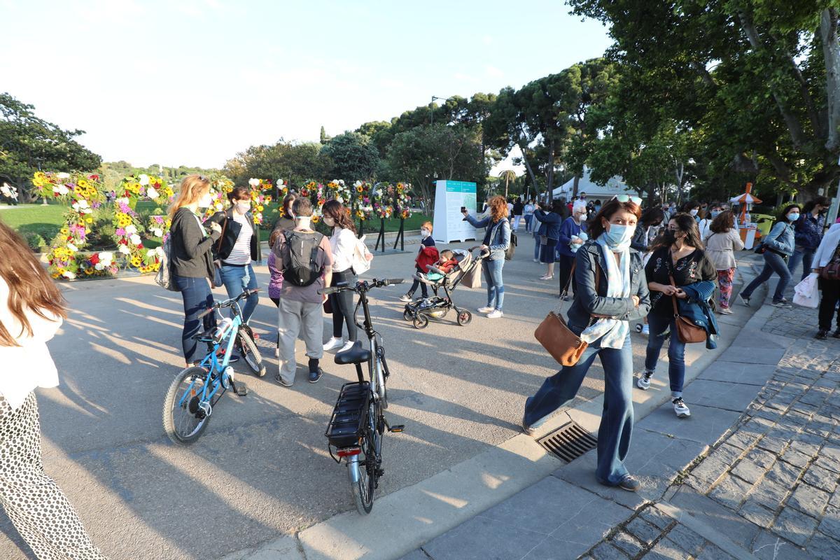 Llenazo en el Parque Grande el primer día del festival ZGZ Florece