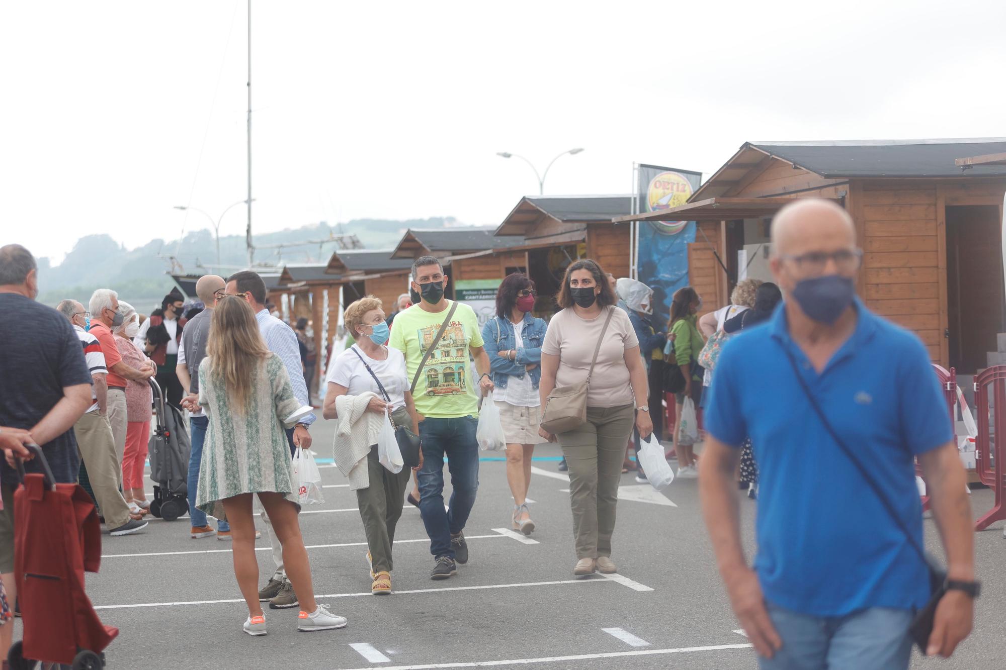 La feria de la conserva, un éxito en Candás