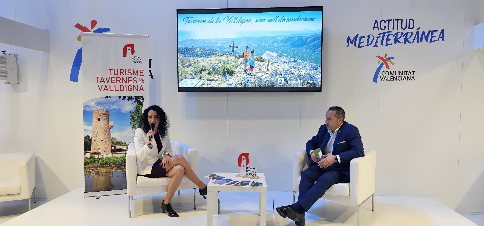 Así se ha mostrado la Safor en Fitur de Madrid.