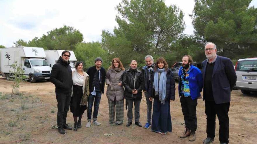 Juliette Binoche y Guillaume Canet ruedan en s&#039;Estanyol