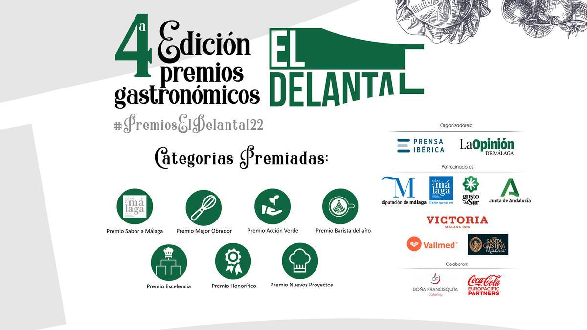 En esta edición, los premios El Delantal galardonarán a siete profesionales, empresas y establecimientos