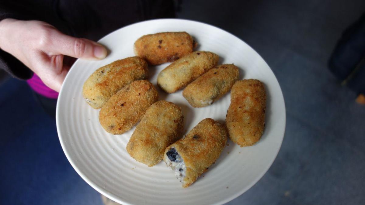 ‘’Fredolics’ en
croquetas.