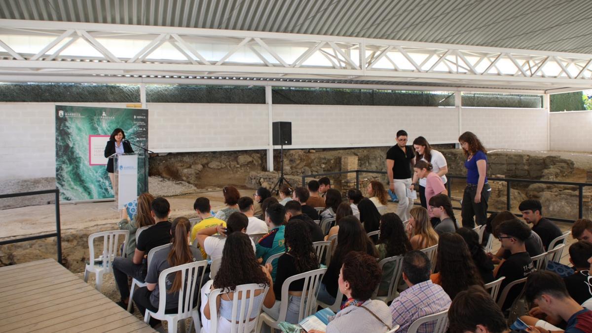 Marpoética reivindica en la Villa Romana de Río Verde a los clásicos grecolatinos