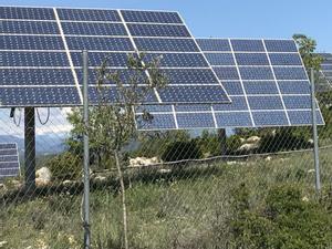 Placas fotovoltaicas.