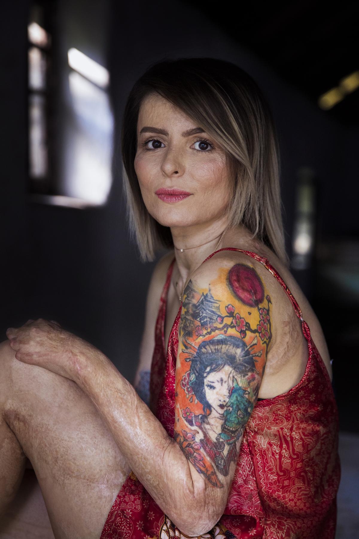 Una mujer de Rumanía.
