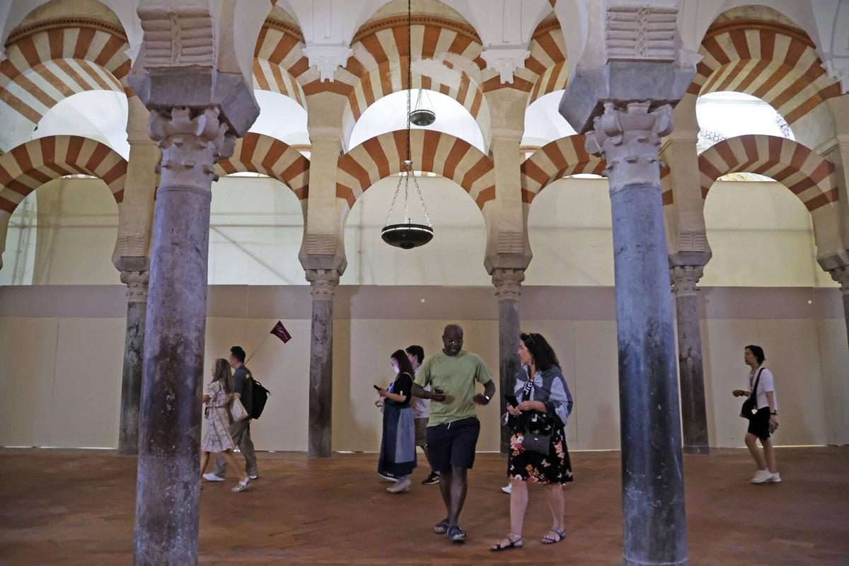 A.J.González Córdoba Zona de la Mezquita Catedral que sufrió el incendio hace un año A.J.González Córdoba Zona de la Mezquita Catedral que sufrió el incendio hace un año