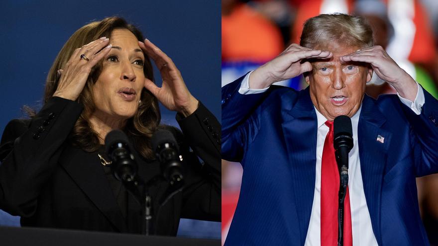 El machismo dispara la brecha de género en EEUU: ellos votan a Donald Trump y ellas, a Kamala Harris