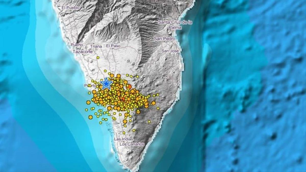 Aumenta el riesgo de erupción en La Palma: el terreno ha subido 6 centímetros