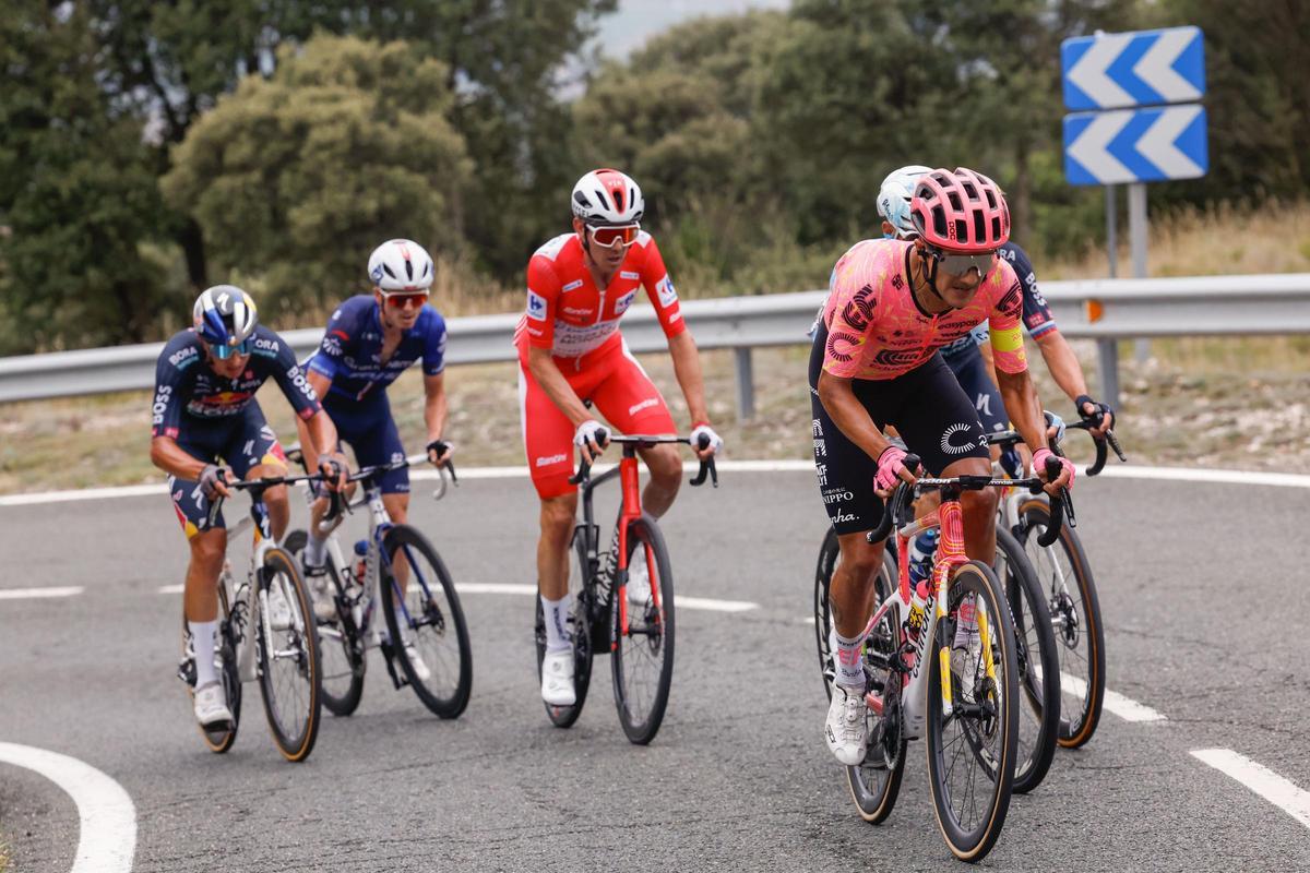 La etapa 18 de la Vuelta a España, en imágenes