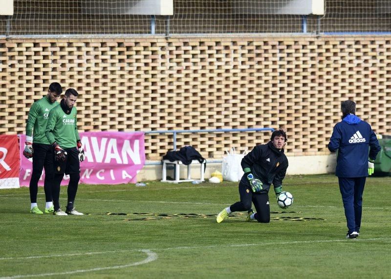 Entrenamiento del Real Zaragoza