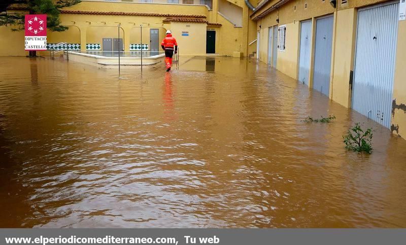 Aquí tienes las imágenes más espectaculares de la lluvia en Castellón