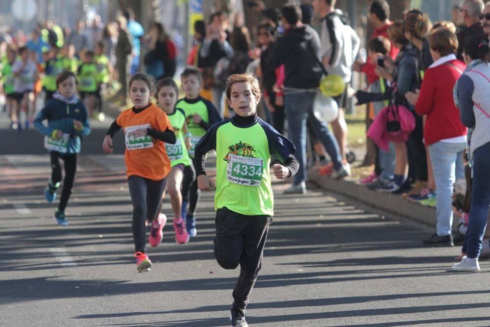 1/4 milla en categorías Benjamín y Prebenjamín