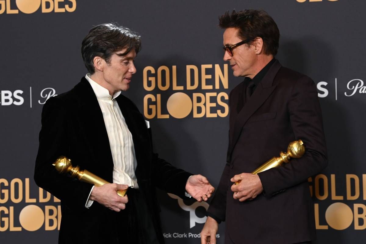 Cillian Murphy y Robert Downey Jr, dos de los ganadores en los Globos de Oro 2024