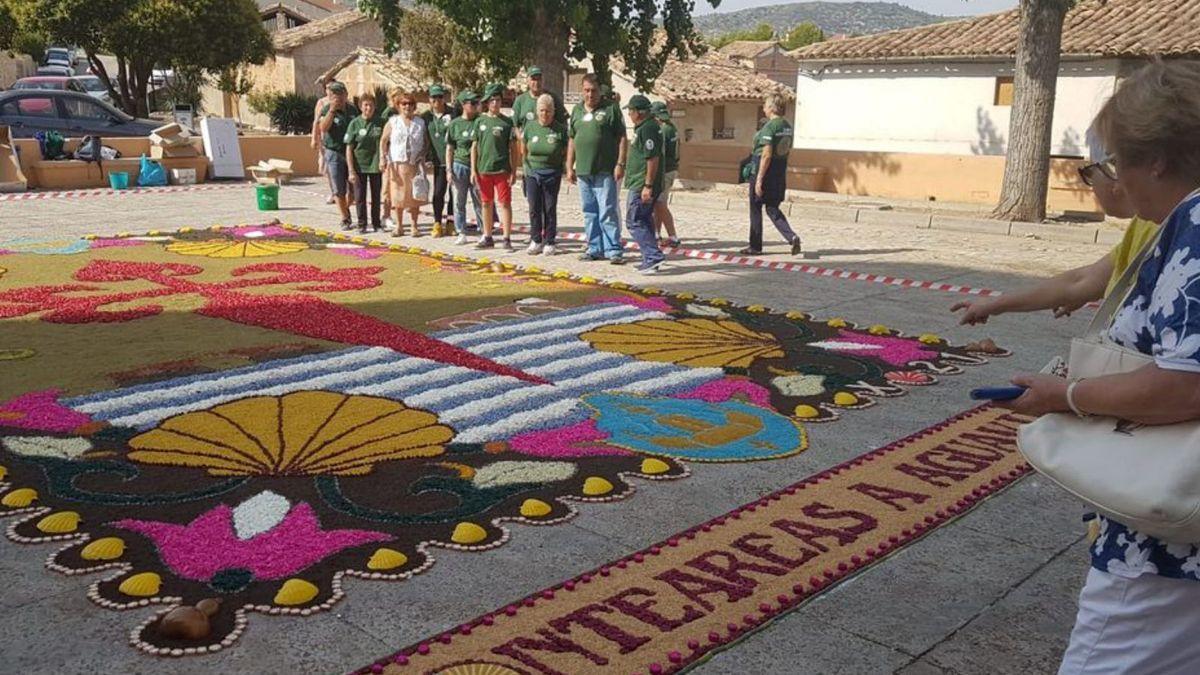 Uno de los modelos de adornos que se realizan en Ponteareas