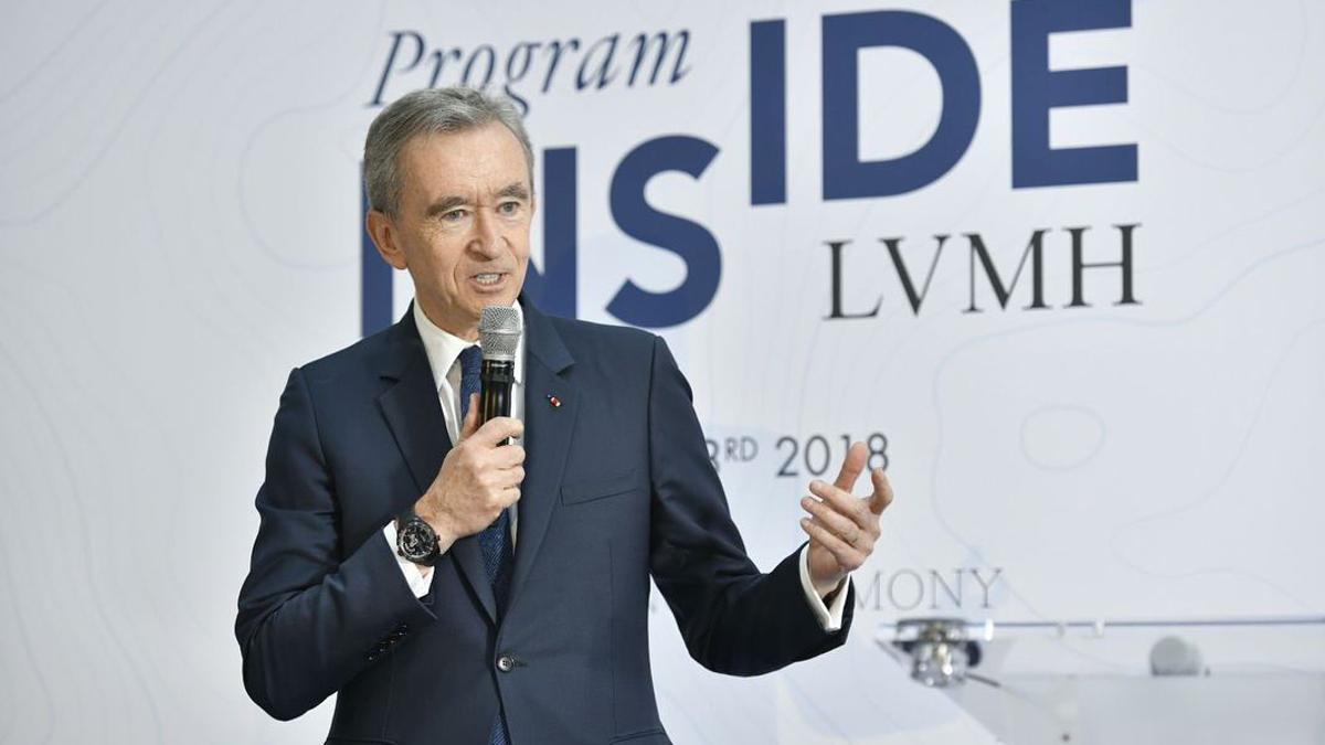 Bernard Arnault, presidente y CEO de LVMH