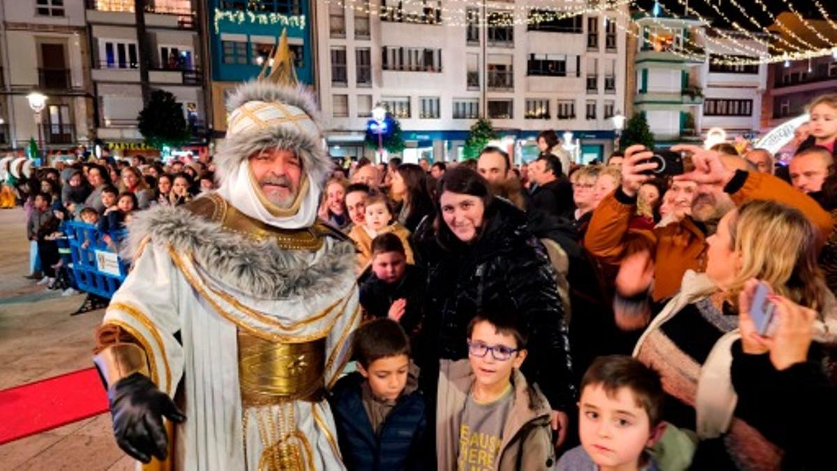 La anterior visita real a la Villa.