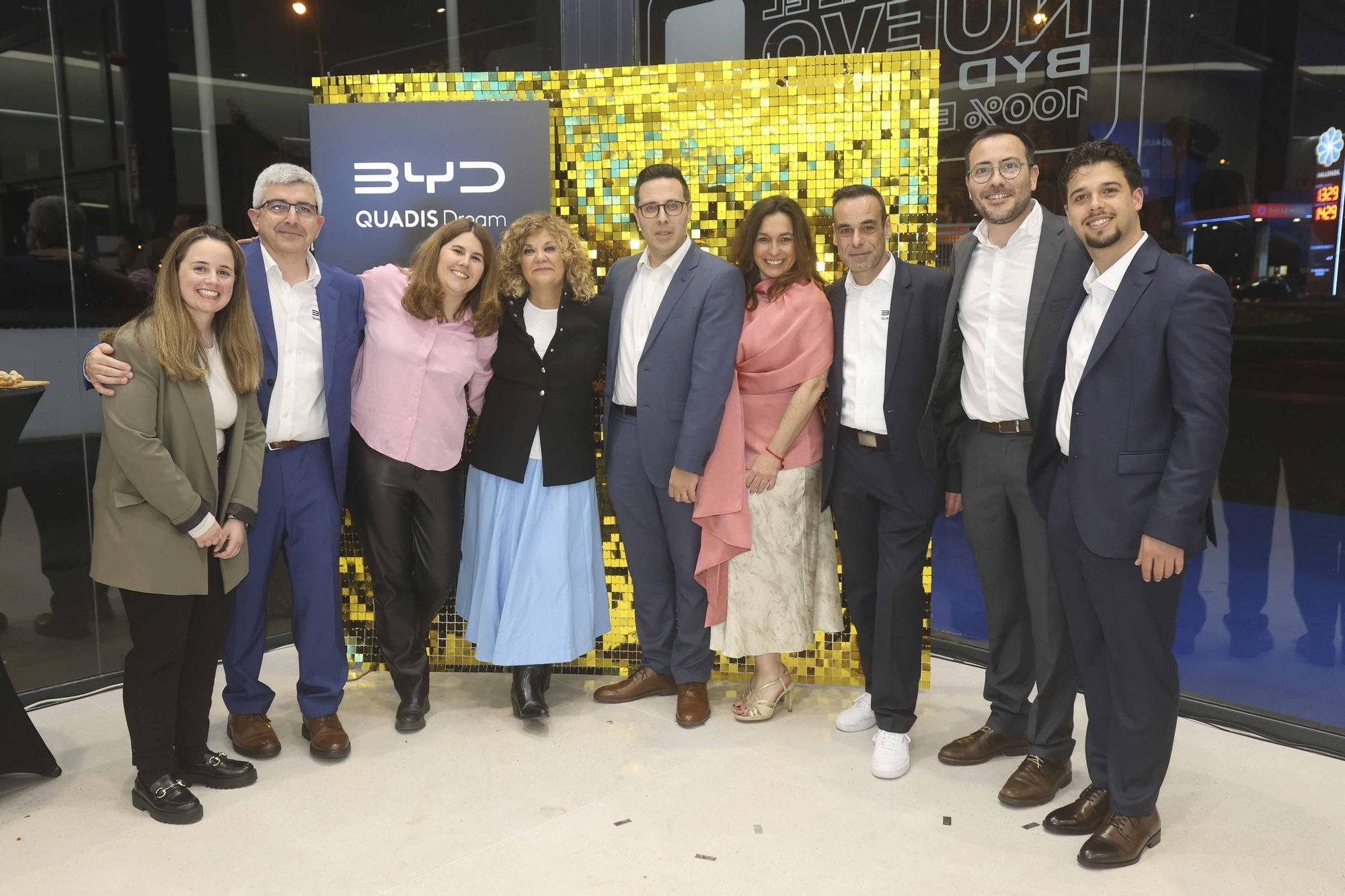 QUADIS Dream inaugura el primer centro BYD en Alicante.