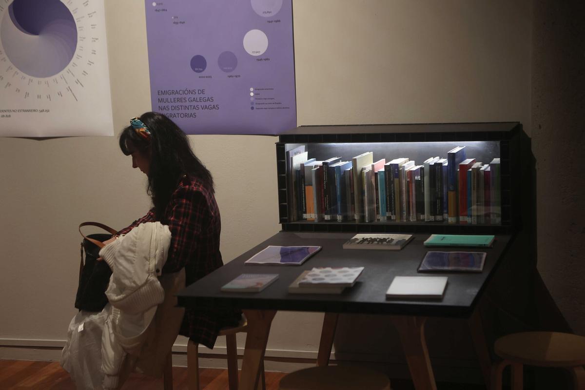 Kiosco Afonso, Inauguración exposición 'Emigrantes'