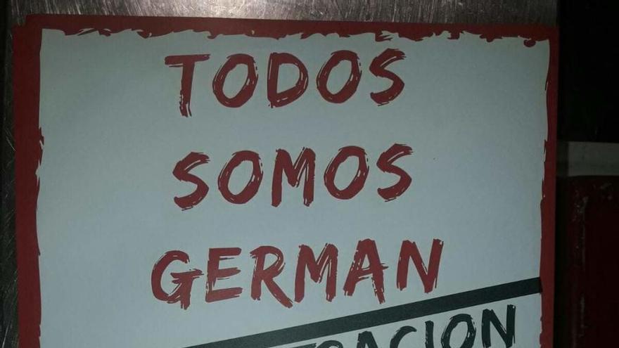 Los amigos de Germán programan una concentración el 14 de octubre