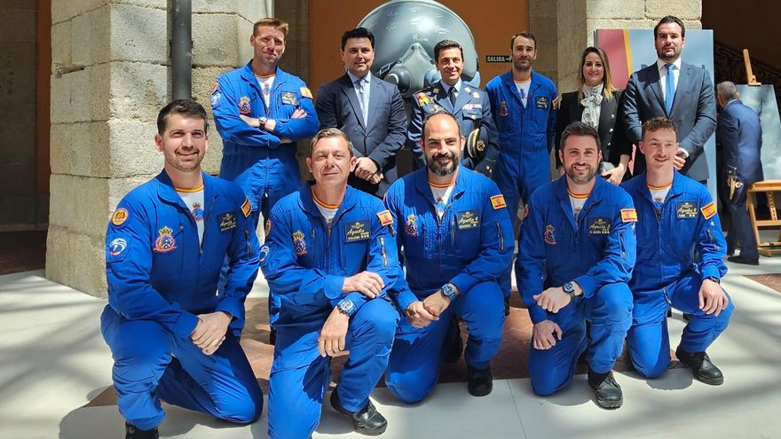 Madrid homenajea a la Patrulla Águila en su 40 aniversario