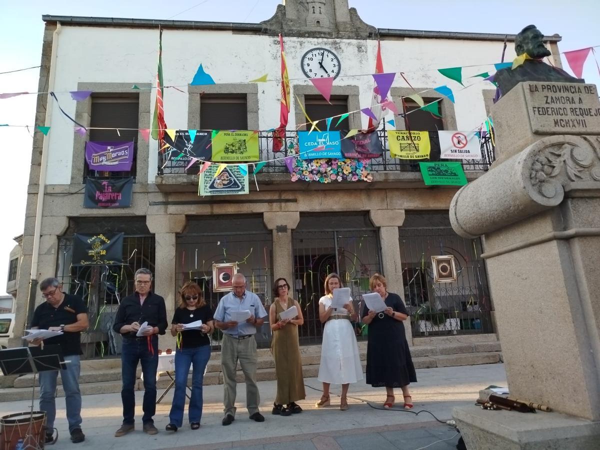 Acto de reconocimiento a José María Arguedas en Bermillo de Sayago