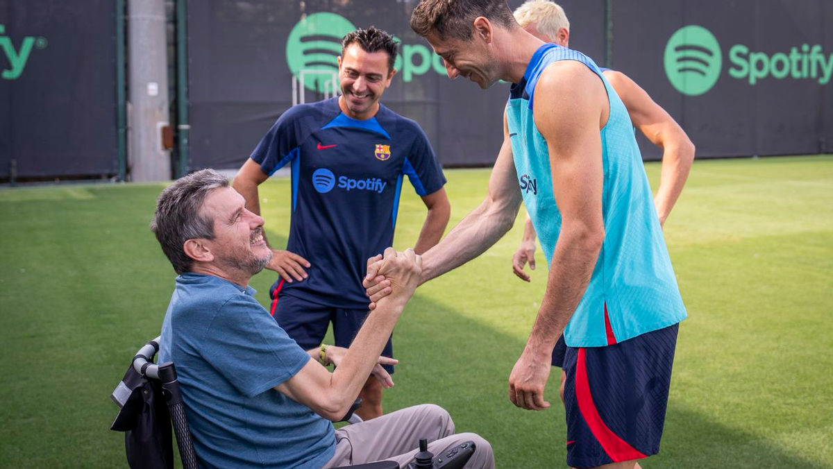 Lewandowski y Unzué