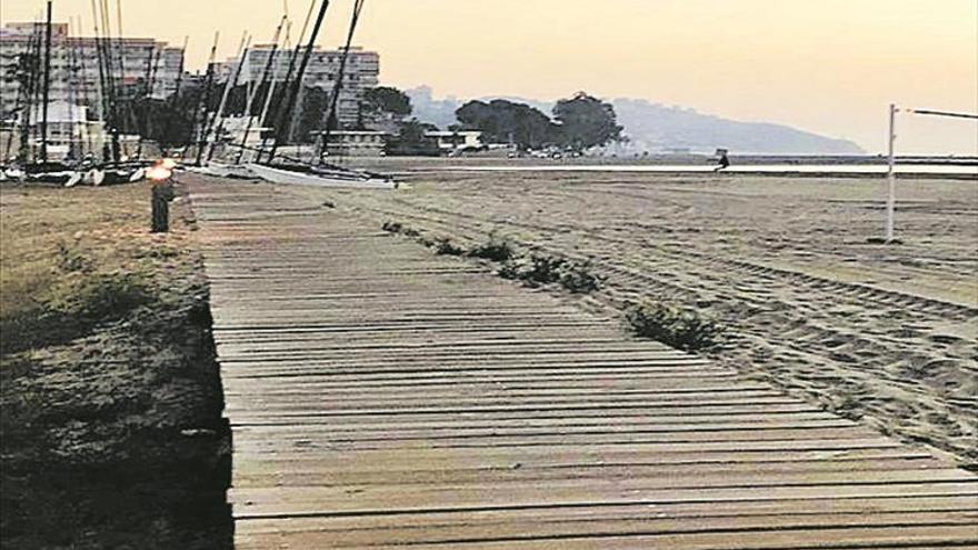 Las pasarelas de las playas de Benicàssim serán de hormigón