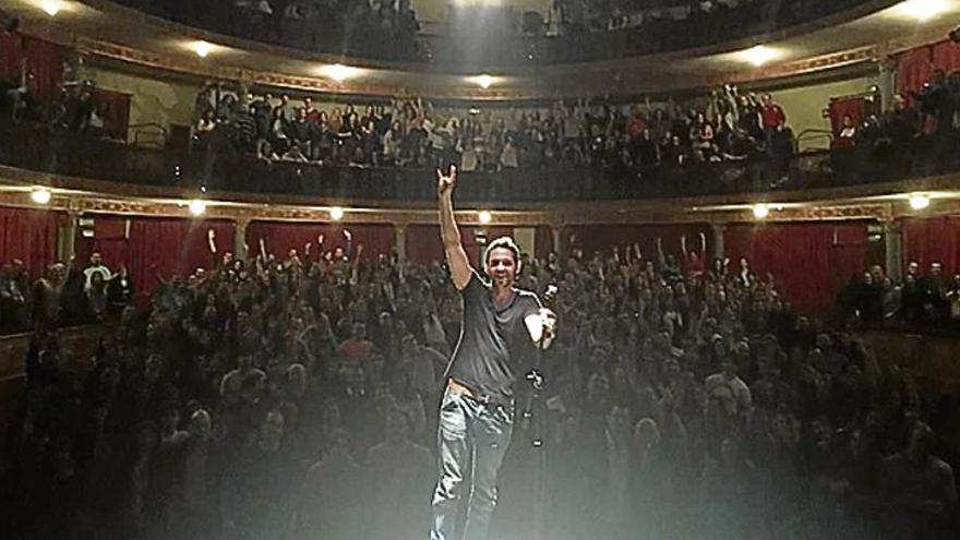 David Guapo llena el Gran Teatro