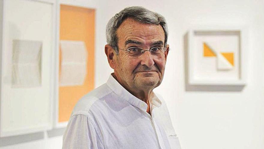 José Santamarina, en la exposición de la galería 451.