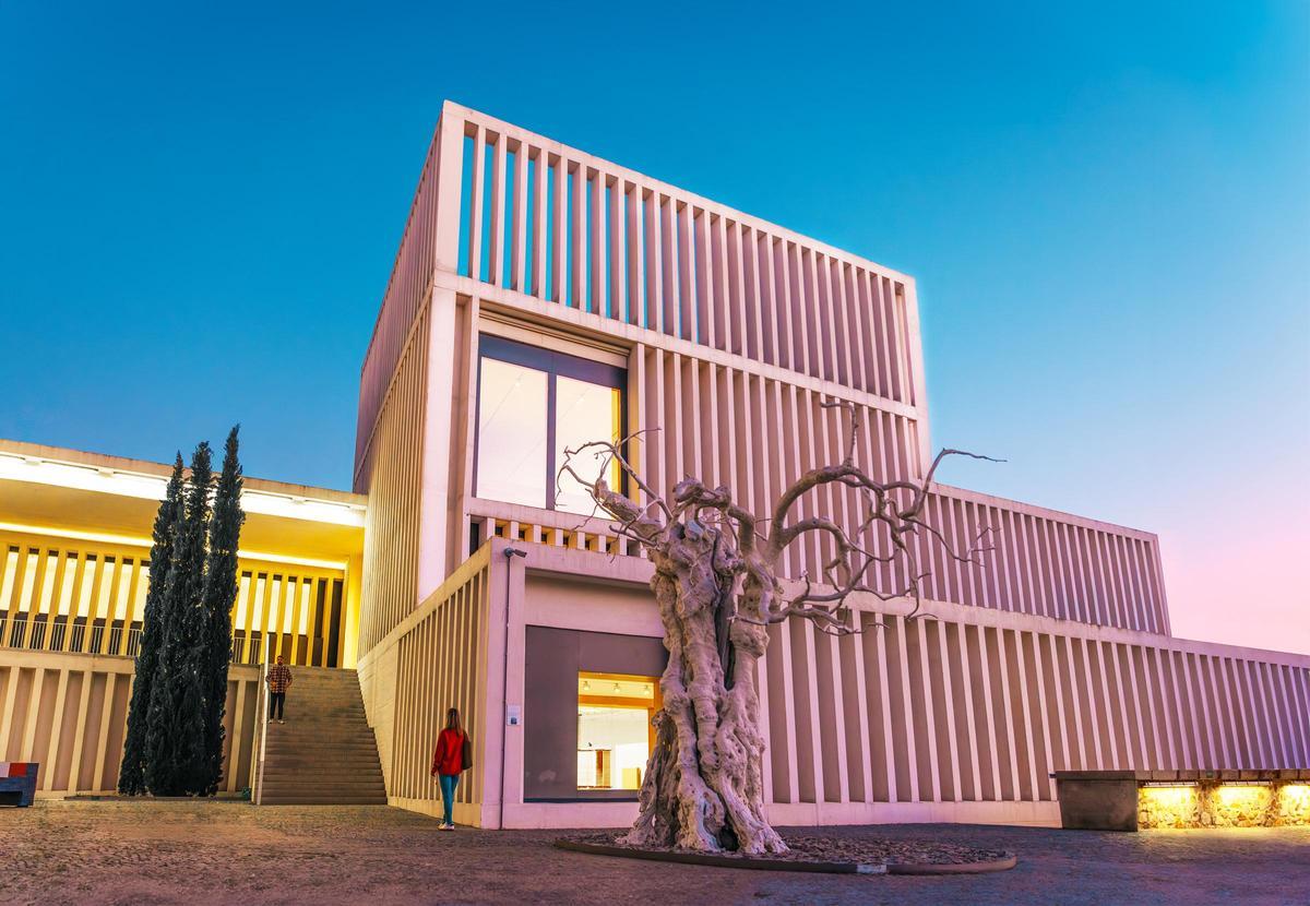 Plaza del Museo de Arte Contemporáneo Helga de Alvear.