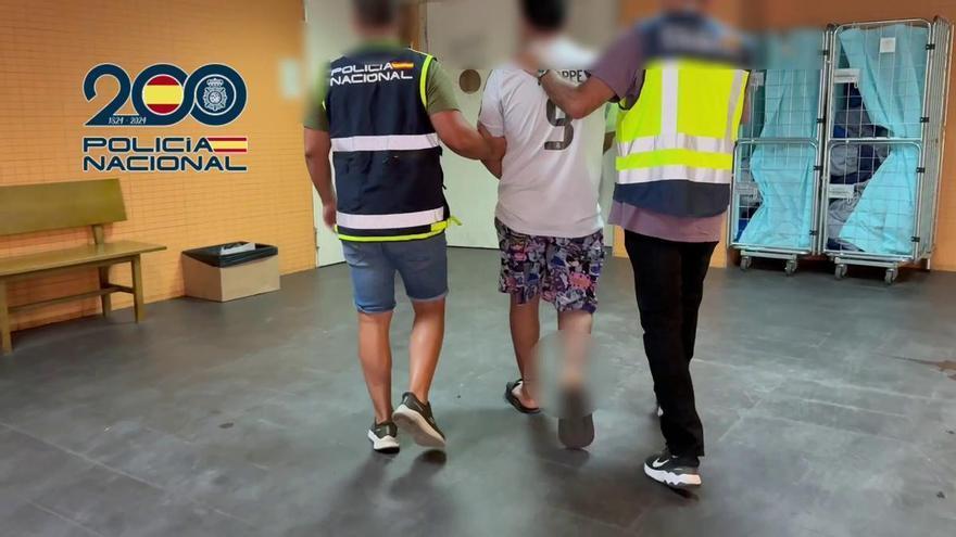 La Policía Nacional detiene en Elche a un sicario sobre el que pesaba una Orden Internacional de Detención