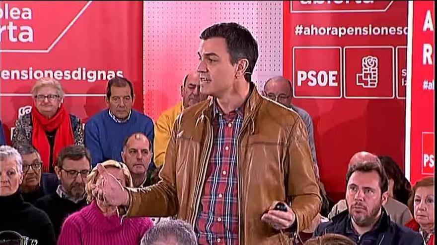 Sánchez: "Un gobierno que no hace nada es un gobierno que no es nada"