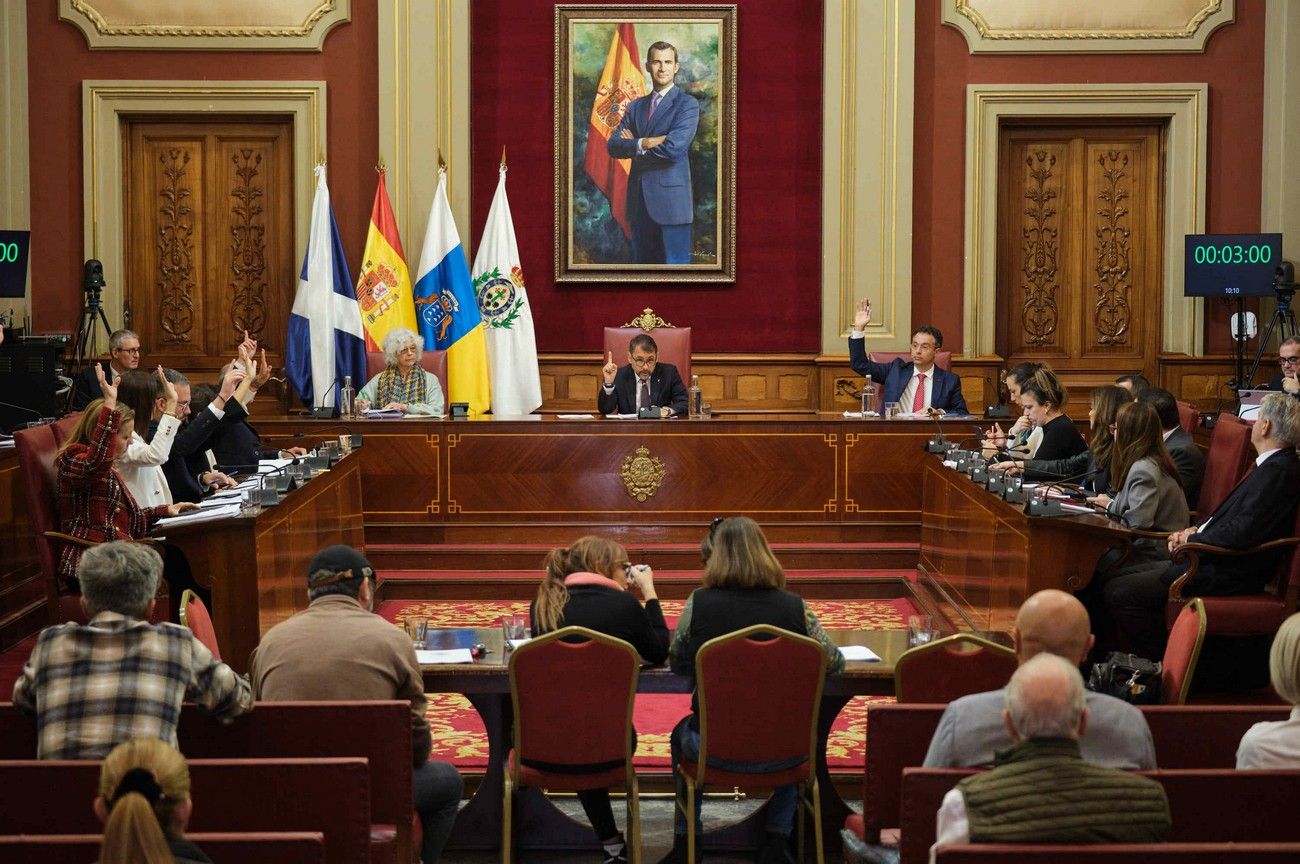 Pleno del Ayuntamiento de Santa Cruz de Tenerife (26 de enero de 2024)