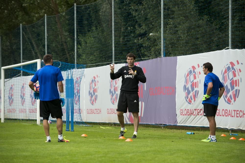 Entrenamiento del Real Oviedo