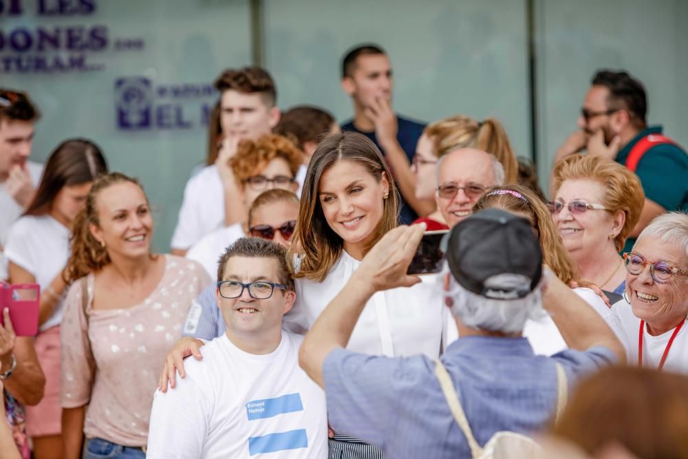 La reina Letizia visita el centro de formación de Son Llebre