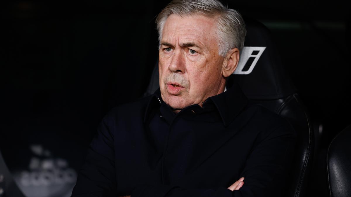 Carlo Ancelotti, entrenador del Real Madrid