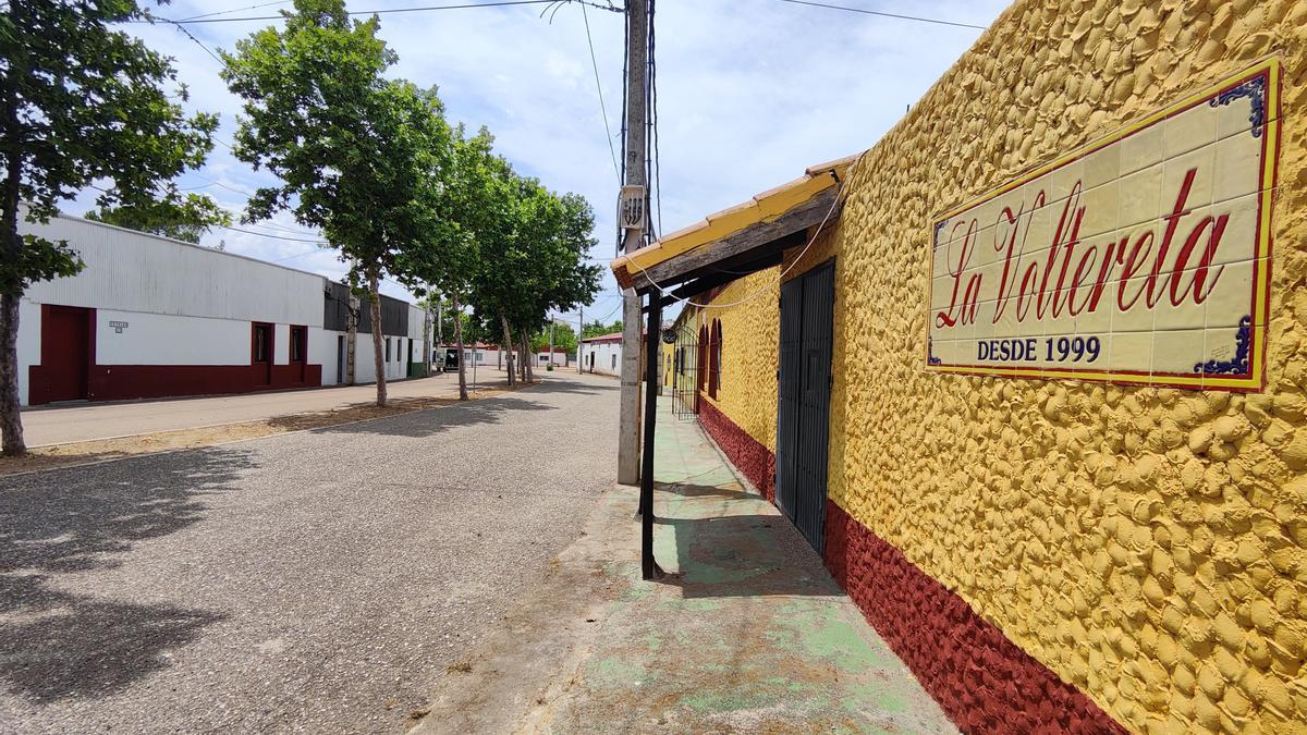 El ferial de Badajoz, ayer.