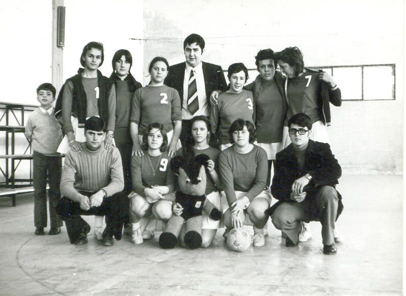 Imatges històriques del club handbol berga