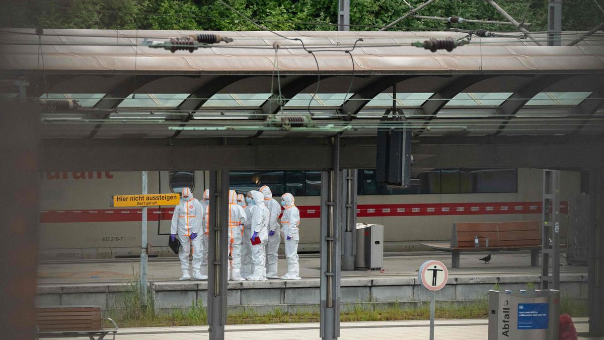 Una mujer hiere a cuchilladas a diecisiete personas en la estación de trenes de Hamburgo
