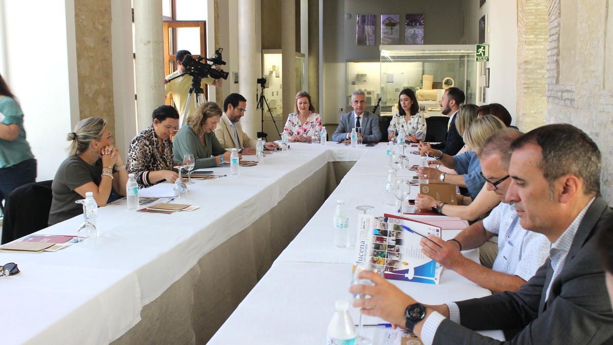 Un momento de la asamblea ordinaria de la Red de Juderías de España.