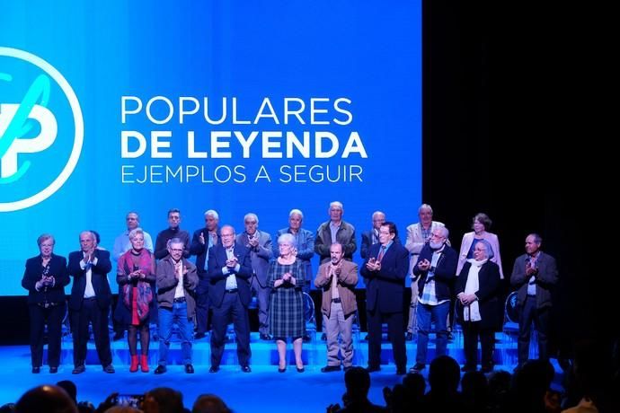 Las Palmas de Gran Canaria . El Partido Popular de Gran Canaria celebra la nueva edición de Populares de Leyenda, un acto para reconocer la inestimable entrega y colaboración de susafiliados más veteranos en los diferentes municipios de la Isla.  | 31/01/2020 | Fotógrafo: José Carlos Guerra