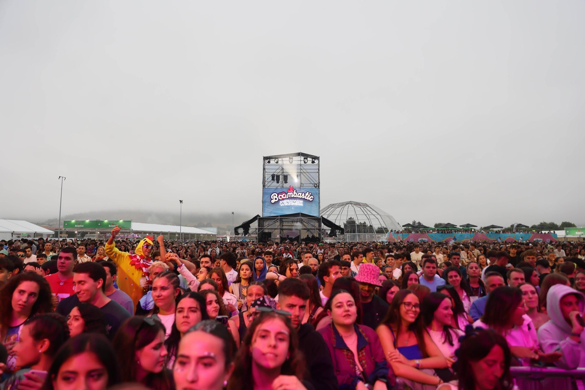 Así ha sido el arranque del Boombastic: orbayu, diversión y mucha música