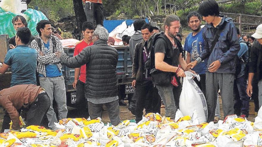 Imatge de la tasca de l&#039;ONG Petit Món al Nepal