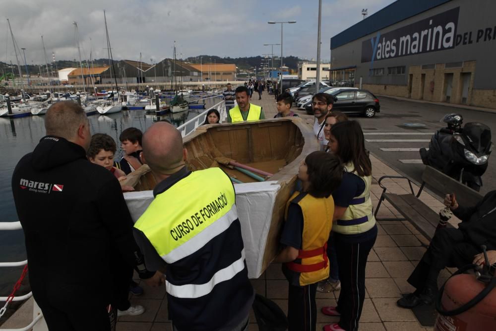 Proyecto escolar "Chalanas de Gijón"