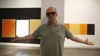 Ramón Isidoro enllena d'arte'l vacíu na sala d'esposiciones de la Universidá
