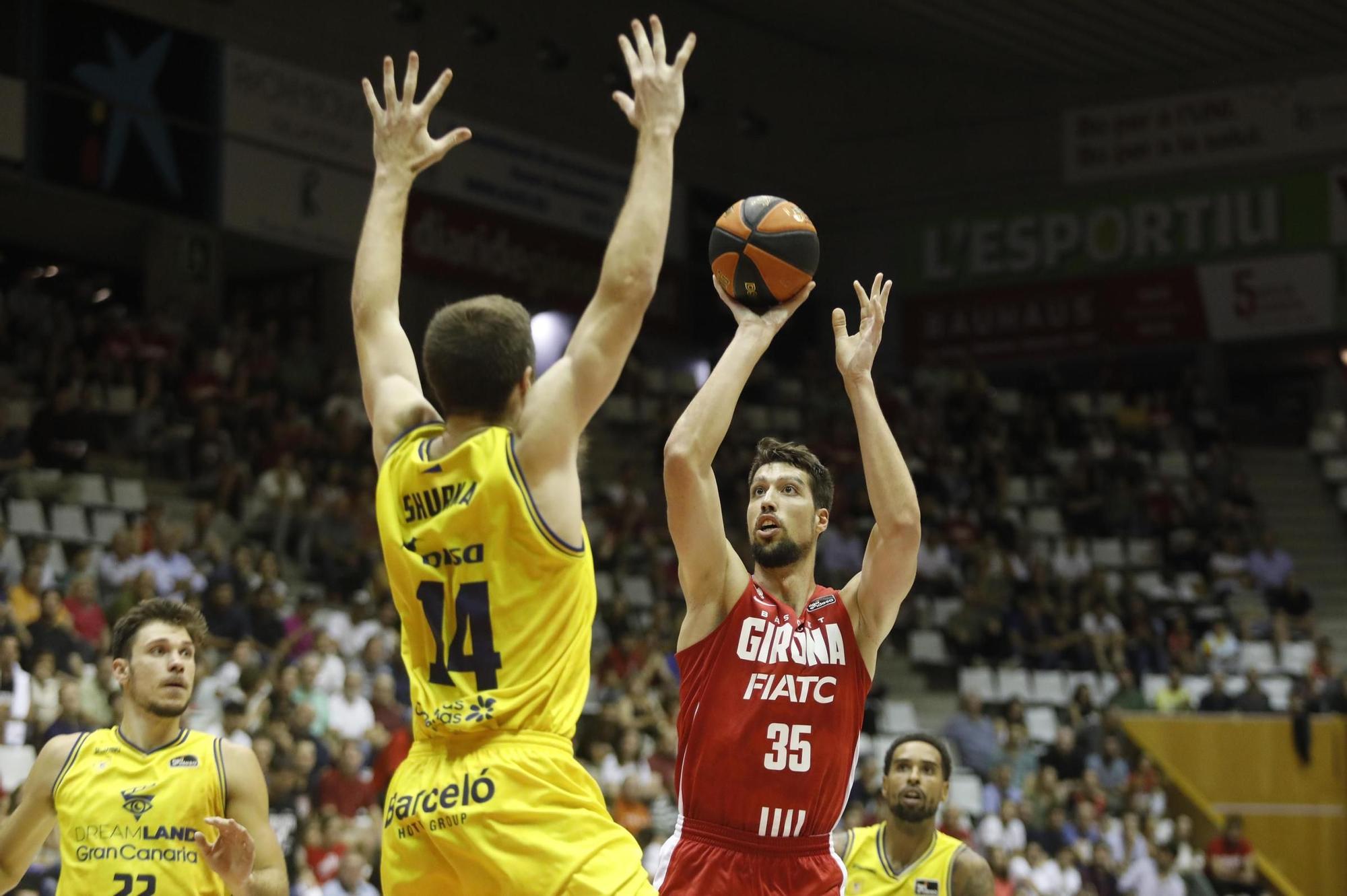 Totes les imatges del Bàsquet Girona - Gran Canaria