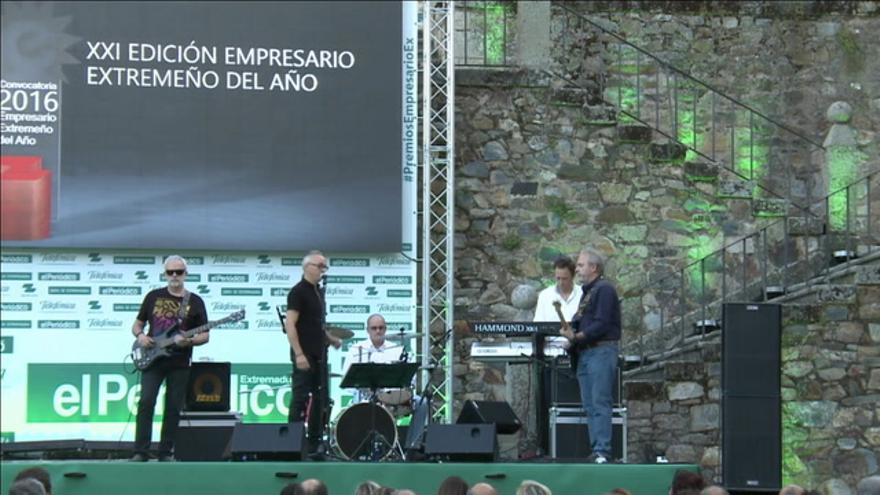 La gala de la XXI edición de la gala del Empresario Extremeño del Año